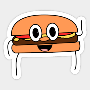 Happy Burger Sticker